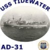 AD 31 USS Tidewater Photo Sweatshirt