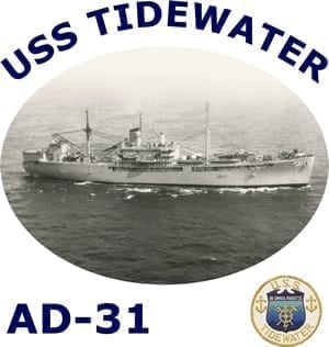 AD 31 USS Tidewater Photo Sweatshirt