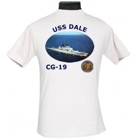 CG 19 USS Dale 2-Sided Photo T Shirt