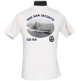 CG 56 USS San Jacinto 2-Sided Photo T Shirt