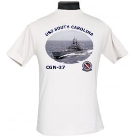 CGN 37 USS South Carolina 2-Sided Photo T Shirt