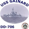 DD 706 USS Gainard 2-Sided Photo T Shirt