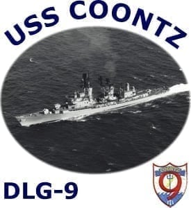 DLG 9 USS Coontz 2-Sided Photo T Shirt