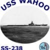 SS 238 USS Wahoo 2-Sided Photo T Shirt