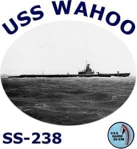 SS 238 USS Wahoo 2-Sided Photo T Shirt