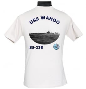 SS 238 USS Wahoo 2-Sided Photo T Shirt