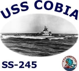 SS 245 USS Cobia 2-Sided Photo T Shirt