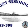SS 398 USS Segundo 2-Sided Photo T Shirt