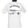 SS 398 USS Segundo 2-Sided Photo T Shirt