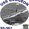 SS 567 USS Gudgeon 2-Sided Photo T Shirt
