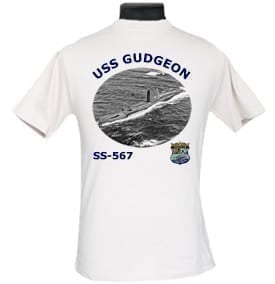 SS 567 USS Gudgeon 2-Sided Photo T Shirt