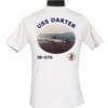 SS 576 USS Darter 2-Sided Photo T Shirt