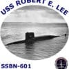 SSBN 601 USS Robert E Lee 2-Sided Photo T Shirt