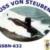 SSBN 632 USS Von Steuben 2-Sided Photo T Shirt