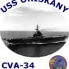 CV 34 USS Oriskany Photo Sweatshirt