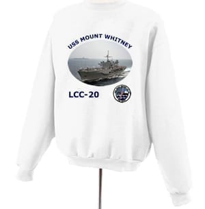 LCC 20 USS Mount Whitney Photo Sweatshirt