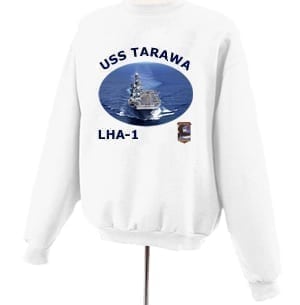 LHA 1 USS Tarawa Sweatshirt