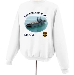 LHA 3 USS Belleau Wood Sweatshirt