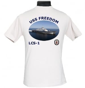 LCS 1 USS Freedom 2-Sided Photo T-Shirts