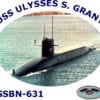 SSBN 631 USS Ulysses S Grant 2-Sided Photo T Shirt