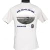 SSBN 620 USS John Adams 2-Sided Photo T Shirt