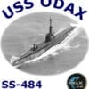 SS 484 USS Odax 2-Sided Photo T Shirt