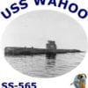 SS 565 USS Wahoo 2-Sided Photo T Shirt