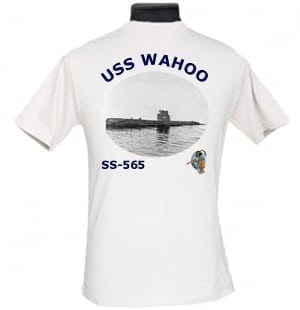 SS 565 USS Wahoo 2-Sided Photo T Shirt