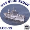 LCC 19 USS Blue Ridge 2-Sided Photo T Shirt