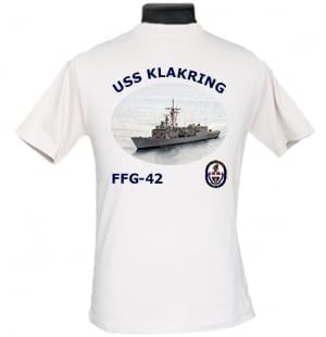 FFG 42 USS Klakring 2-Sided Photo T Shirt