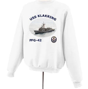 FFG 42 USS Klakring Photo Sweatshirt