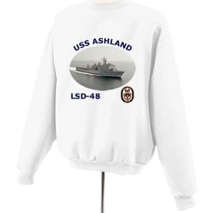 LSD 48 USS Ashland Photo Sweatshirt