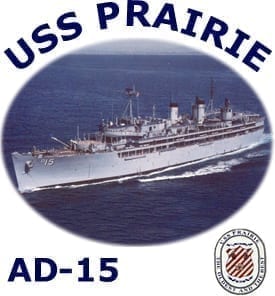 AD 15 USS Prairie Photo Sweatshirt