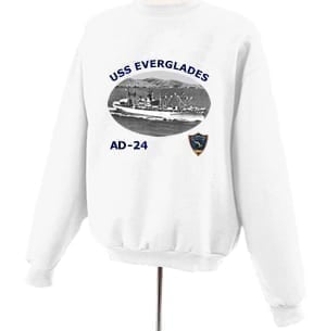 AD 24 USS Everglades Photo Sweatshirt
