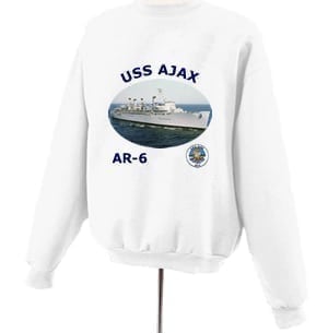 AR 6 USS Ajax Photo Sweatshirt