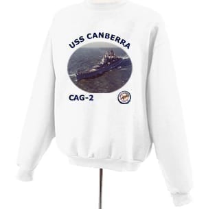 CAG 2 USS Canberra Photo Sweatshirt