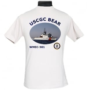 WMEC 901 USCGC Bear 2-Sided Photo T Shirt