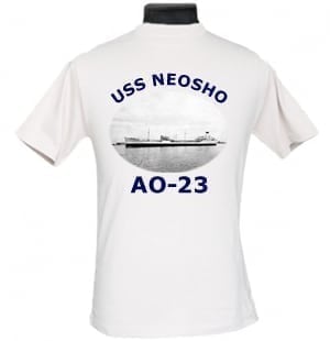 AO 23 USS Neosho 2-Sided Photo T Shirt