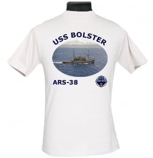 ARS 38 USS Bolster 2-Sided Photo T Shirt