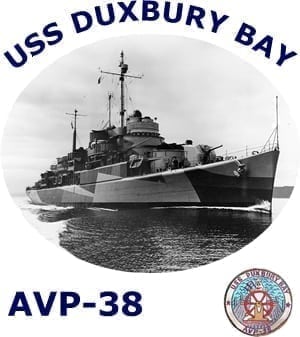 AVP 38 USS Duxbury Bay 2-Sided Photo T Shirt