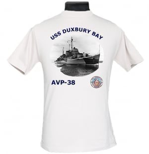 AVP 38 USS Duxbury Bay 2-Sided Photo T Shirt