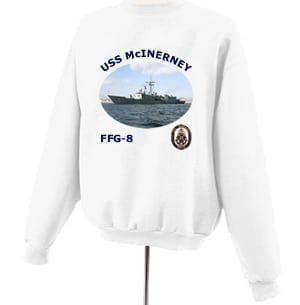 FFG 8 USS McInerney Photo Sweatshirt