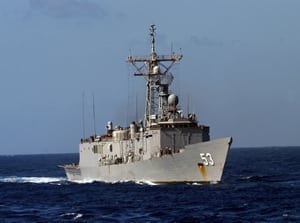 USS Hawes FFG-53 Frigate Ship Patch 