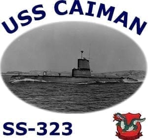 SS 323 USS Caiman 2-Sided Photo T-Shirts