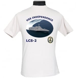 LCS 2 USS Independence 2-Sided Photo T-Shirts