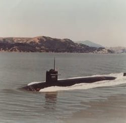 SSN 594 USS Permit Photograph 1