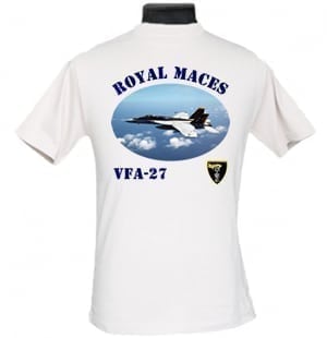 VFA 27 Royal Maces 2-Sided Photo T-Shirts