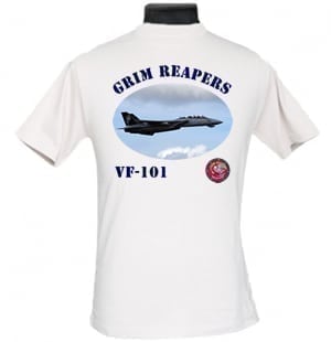 VF 101 Grim Reapers 2-Sided Photo T-Shirts
