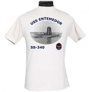 SS 340 USS Entemedor 2-Sided Photo T Shirt