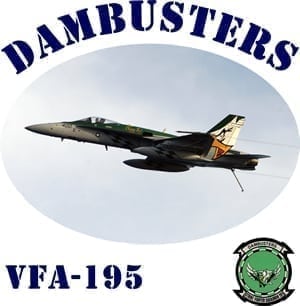 VFA 195 Dambusters 2-Sided Photo T-Shirts